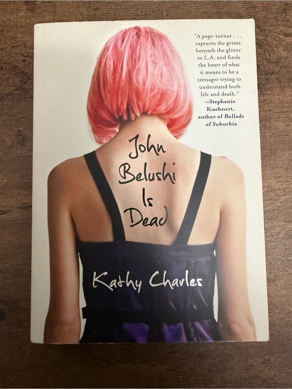 💚4/$20 John Belushi is Dead by Kathy Charles - Paperback Novel